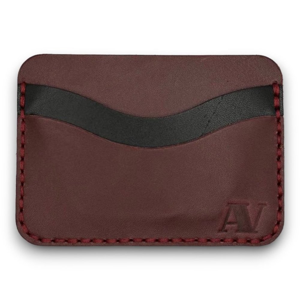 Credit Card Holder Genuine Leather Slim Pocket Wallet ID Money For Women Men